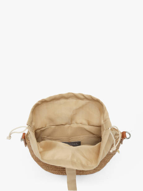 Sac Porté Main L'atelier Du Crochet Raphia Le voyage en panier Beige l'atelier du crochet AM831 vue secondaire 3