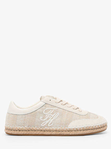 Espadrilles En Cuir Tommy hilfiger Beige women 91080GH