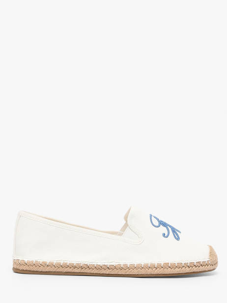 Espadrilles En Cuir Tommy hilfiger Blanc women 9240YBL