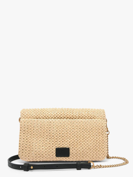 Sac Bandoulière Love Bag Soft Raphia Pinko Beige love bag soft 6023A391 vue secondaire 4