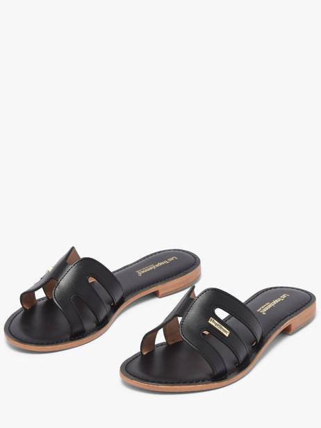 Mules Damia En Cuir Les tropeziennes Noir accessoires DAMIA vue secondaire 1