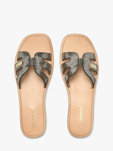 Mules Hadamia En Cuir Les tropeziennes Noir accessoires HADAMIA vue secondaire 3