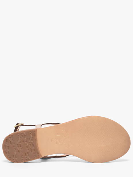 Nu-pieds Hamoon En Cuir Les tropeziennes Or women HAMOON vue secondaire 4