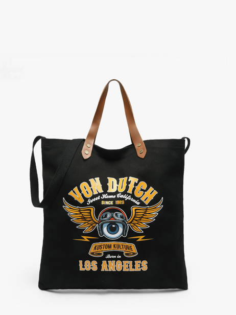 Tote Bag Oaks Avec Anses En Cuir Von dutch Noir bags OAKS