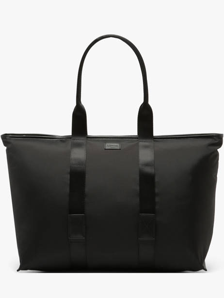 Sac Cabas Zippé L Mistral Rollable Nylon Et Cuir Lancel Noir mistral A13996