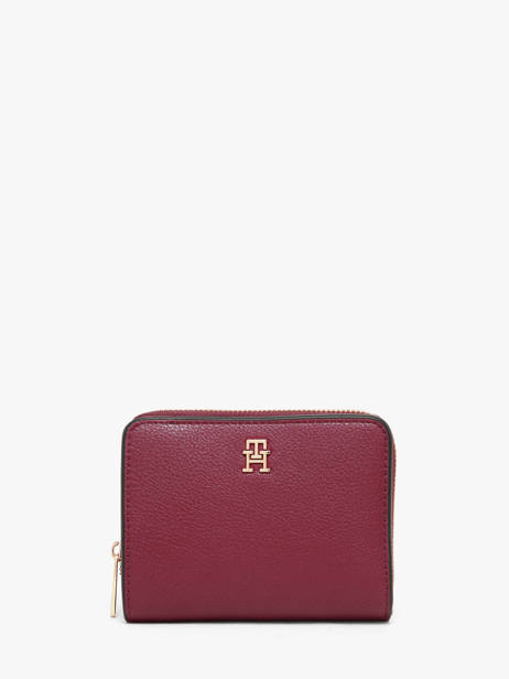 Portefeuille Tommy hilfiger Rouge th icon AW18758