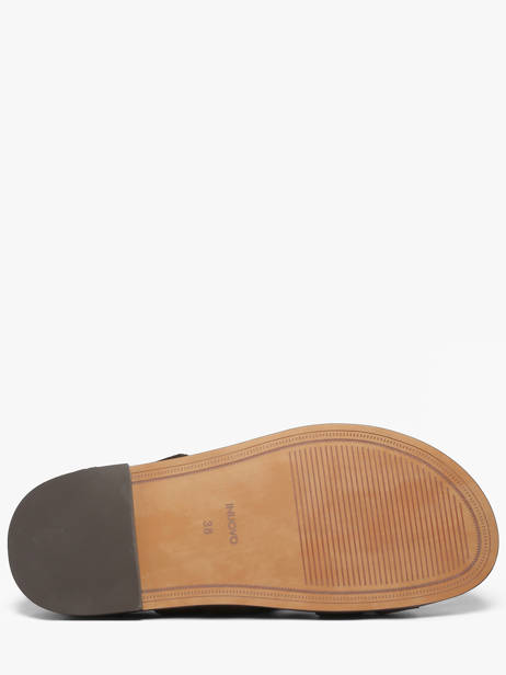 Sandales En Cuir Inuovo Marron accessoires 51006SMN vue secondaire 4