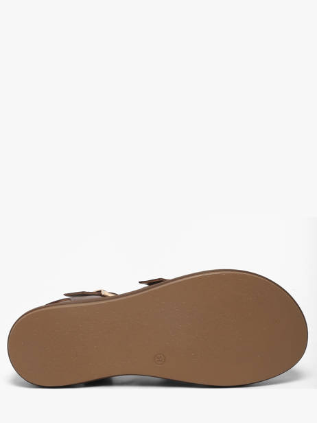 Sandales En Cuir Inuovo Marron accessoires 96046PRN vue secondaire 4