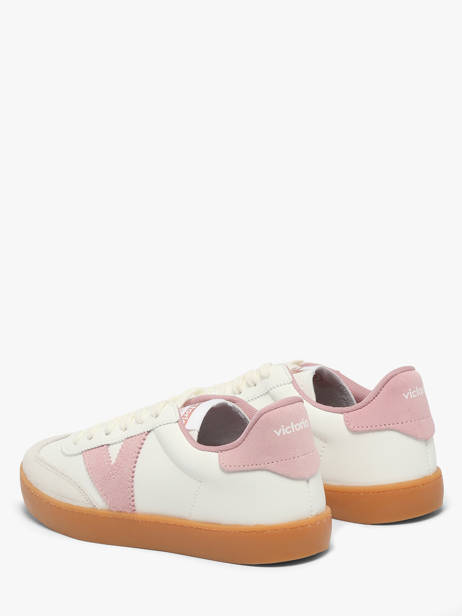 Sneakers En Cuir Victoria Blanc accessoires 1126206 vue secondaire 2