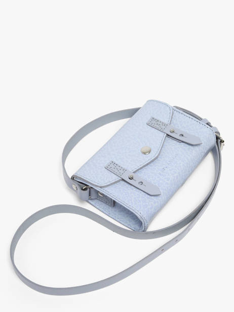 Sac Le Mini Indispensable Lavande Cuir Paul marius Bleu lavande MINILAV vue secondaire 2