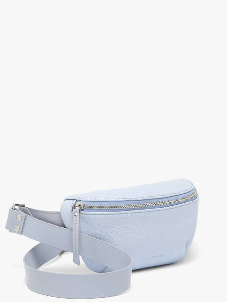 Sac Banane Lavande Cuir Paul marius Bleu lavande BANASLAV vue secondaire 2