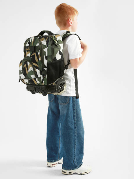 Sac A Dos à Roulettes 2 Compartiments Cameleon Multicolore futur SR45 vue secondaire 1