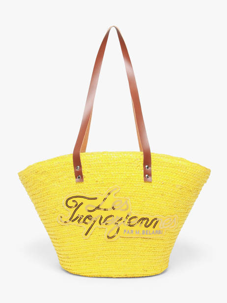 Sac Porté épaule Milos Paille Les tropeziennes Jaune milos TZ01