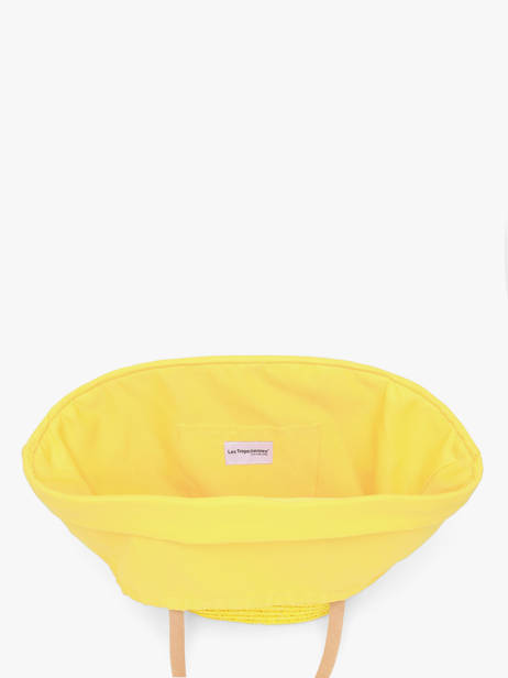 Sac Porté épaule Milos Paille Les tropeziennes Jaune milos TZ01 vue secondaire 3