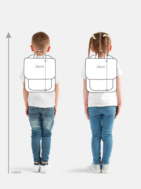 Mini Sac à Dos Tann's Bleu les fantaisies g 61128 vue secondaire 1