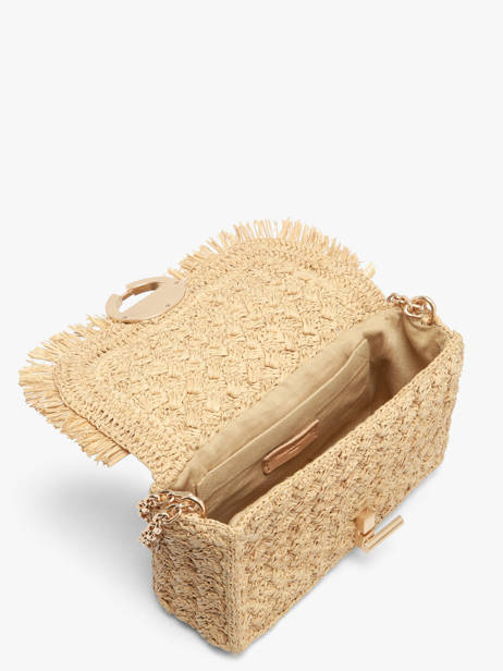 Sac Bandoulière Moon Raphia Raphia Vanessa bruno Beige moon raphia 73V40326 vue secondaire 4