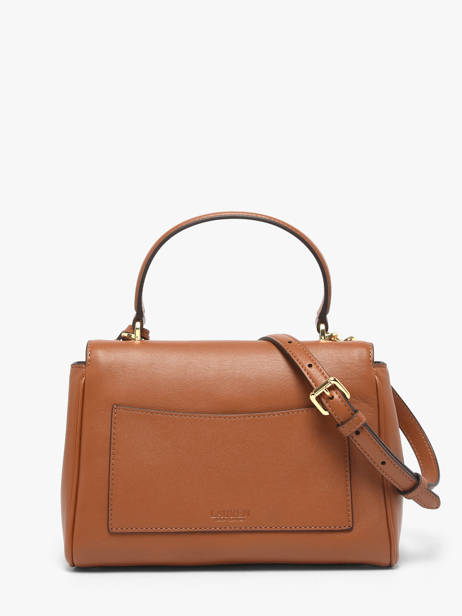 Sac Bandoulière Farrah Cuir Lauren ralph lauren Marron farrah 31P15611 vue secondaire 3