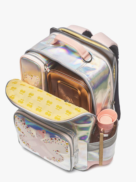 Sac à Dos 1 Compartiment Jeune premier Multicolore daydream girls G vue secondaire 3