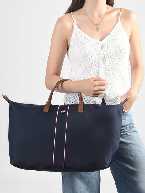 Sac De Voyage Popette Tommy hilfiger Bleu popette AW18529 vue secondaire 1