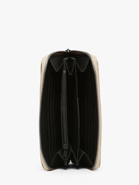 Portefeuille Caviar Cuir Milano Beige caviar CA18115 vue secondaire 1