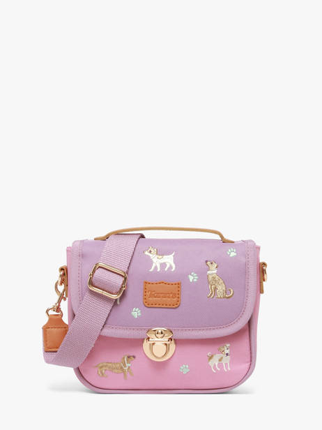 Sac Bandoulière Tann's Violet les fantaisies f 20195