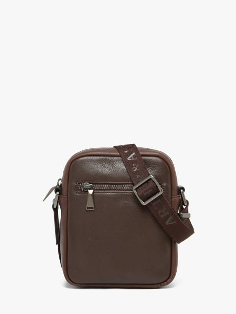 Sac Bandoulière Arthur & aston Marron danny 5 vue secondaire 4