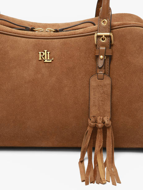 Sac Porté épaule Dryden Lauren ralph lauren Marron dryden 31P11777 vue secondaire 3