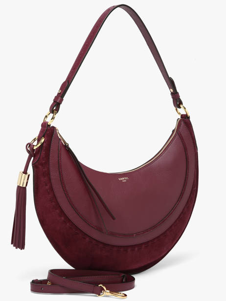 Sac Porté épaule Hoboheme Lancel Violet hoboheme A14219 vue secondaire 2