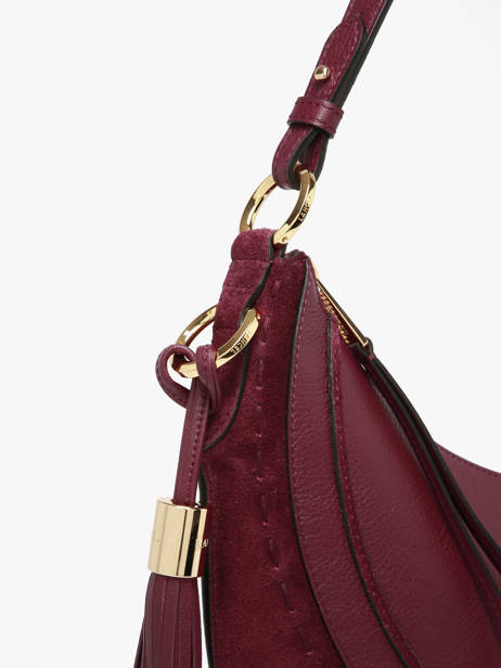 Sac Porté épaule Hoboheme Lancel Violet hoboheme A14219 vue secondaire 3