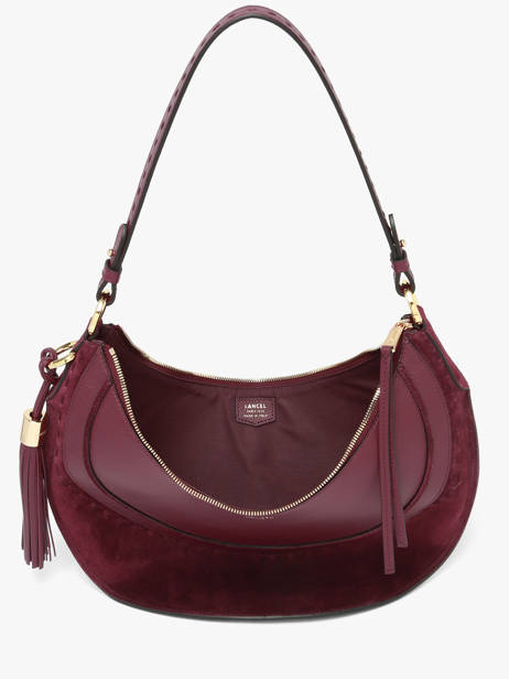 Sac Porté épaule Hoboheme Lancel Violet hoboheme A14219 vue secondaire 4