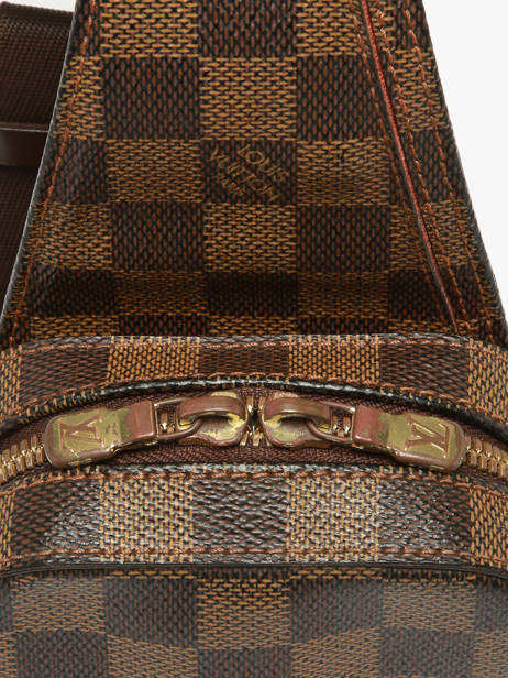Sac Banane D'occasion Louis Vuitton Geronimos Damier Louis vuitton Marron second life CA1014 vue secondaire 3