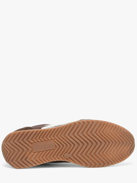 Sneakers En Cuir Semerdjian Marron accessoires JUNEE278 vue secondaire 4