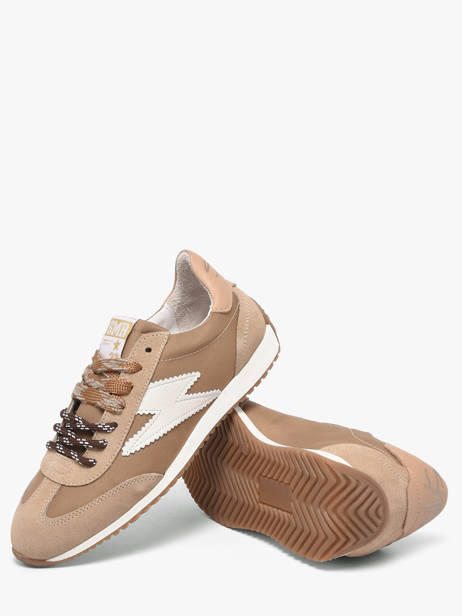 Sneakers En Cuir Semerdjian Marron accessoires JUNEE274 vue secondaire 2