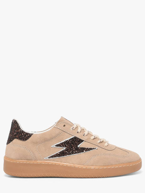 Sneakers En Cuir Semerdjian Rose accessoires LEEE434