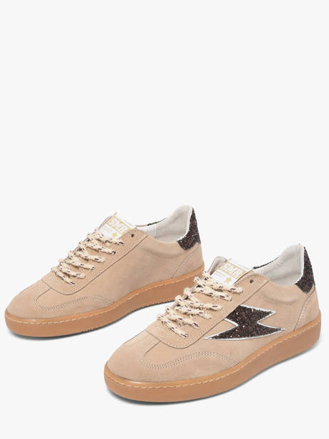 Sneakers En Cuir Semerdjian Rose accessoires LEEE434 vue secondaire 1