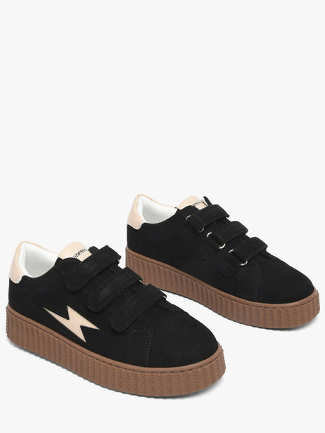 Sneakers Plateforme Vanessa wu Noir accessoires BK2954NR vue secondaire 2