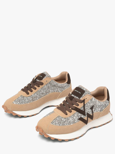 Sneakers Vanessa wu Beige accessoires BK2947BG vue secondaire 1