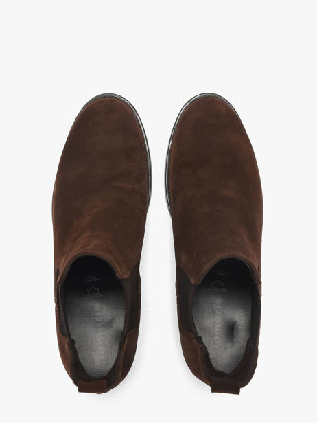 Bottines à Talon En Cuir Tamaris Marron accessoires 41 vue secondaire 3