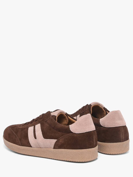 Sneakers En Cuir Gabor Rouge accessoires 5 vue secondaire 2