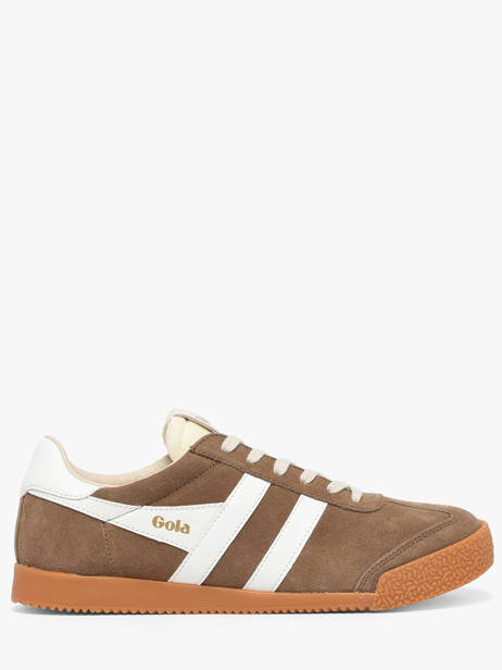 Sneakers En Cuir Gola Marron accessoires CLB538FW