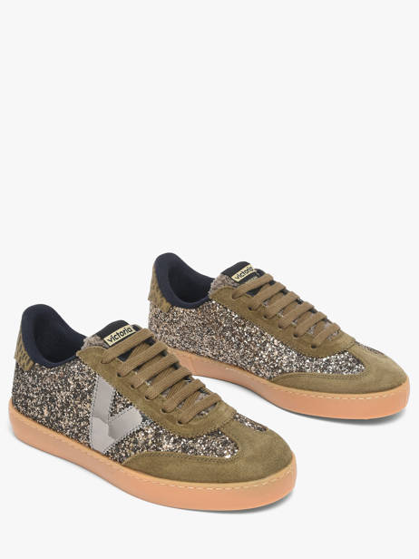Sneakers Berlin En Cuir Victoria Vert accessoires 1126223 vue secondaire 1