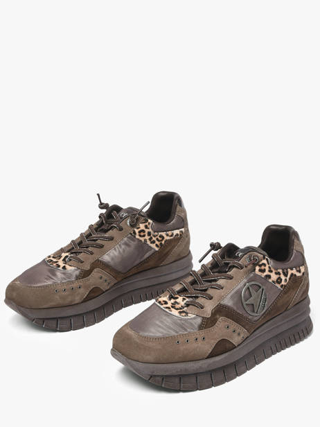Sneakers Plateforme Cetti Marron accessoires SRA vue secondaire 1