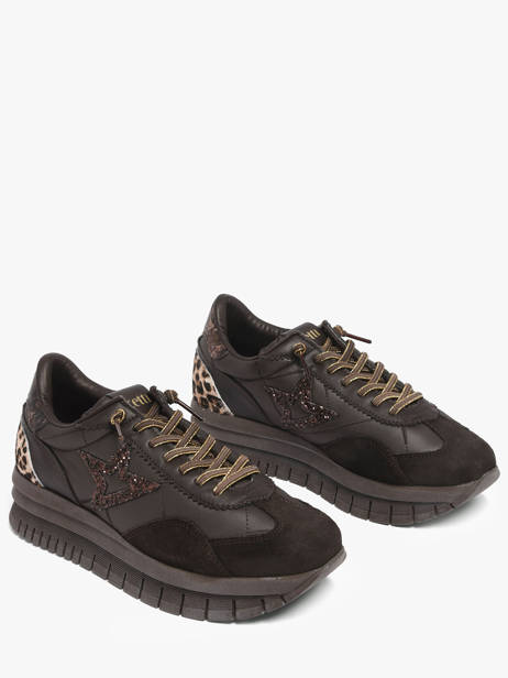 Sneakers Plateforme Cetti Marron accessoires SRA vue secondaire 1