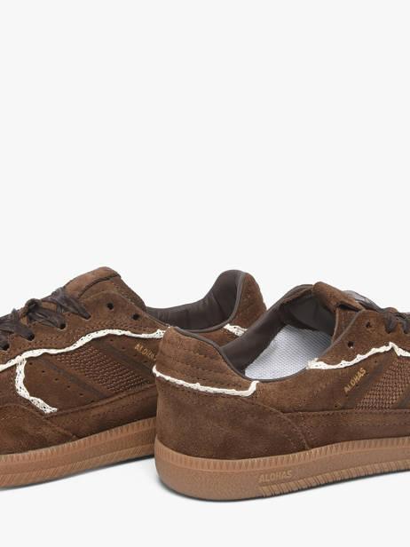 Sneakers Tb.490 En Cuir Alohas Marron accessoires 10082307 vue secondaire 2
