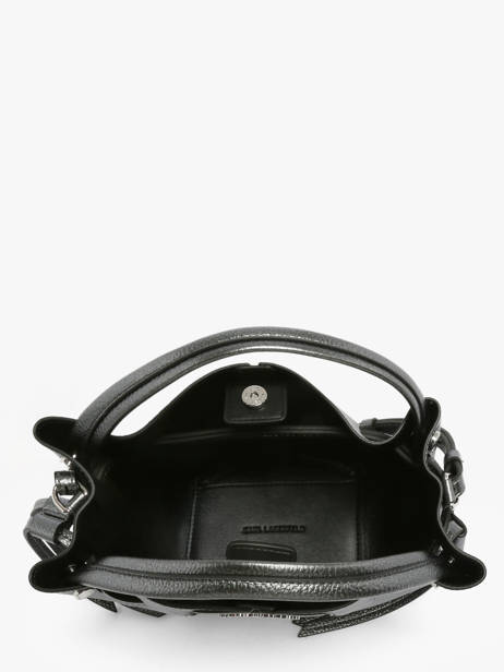 Sac Bandoulière K Pierced Cuir Karl lagerfeld Argent k pierced B3W30356 vue secondaire 4