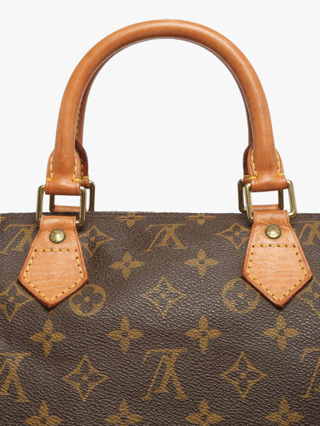 Sac Porté Main Second Life Louis vuitton Marron second life M41522 vue secondaire 3