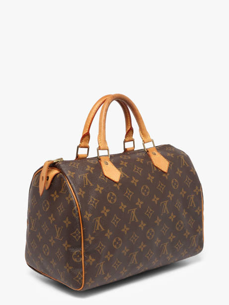 Sac Porté Main Second Life Louis vuitton Marron second life FKBJ5I0A vue secondaire 2