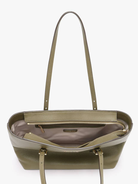 Cabas Quinn Cuir Michael kors Vert quinn T5GQNT2L vue secondaire 3