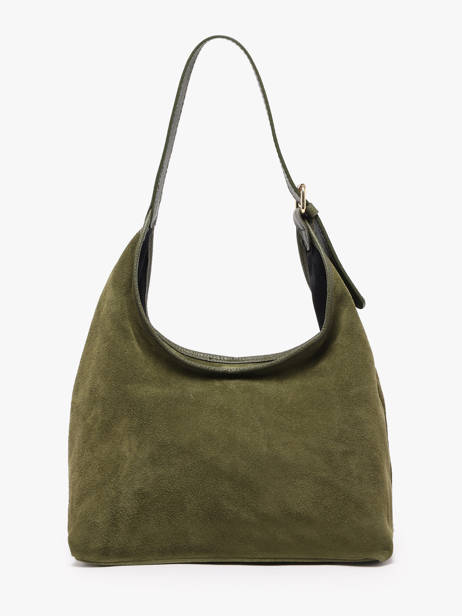 Sac Porté épaule Velvet Caviar Cuir Milano Vert velvet caviar VC26062 vue secondaire 4