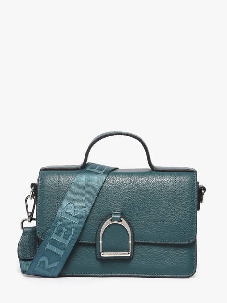 Sac Bandoulière S Altesse Cuir Etrier Bleu altesse EALT048S